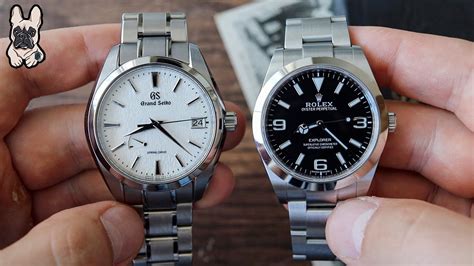 should i buy a rolex or grand seiko|grand seiko snowflake vs rolex.